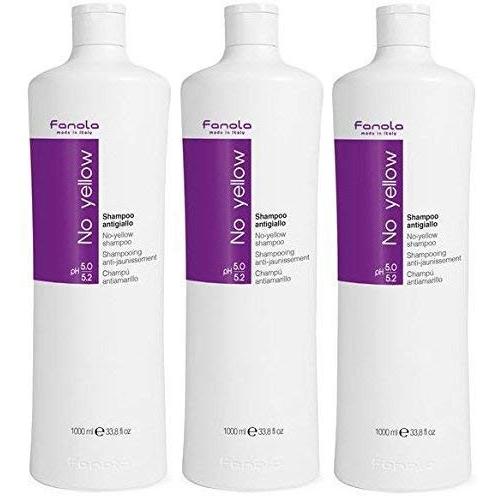 Fanola No Yellow Shampoo 1000 ml (3 pack)