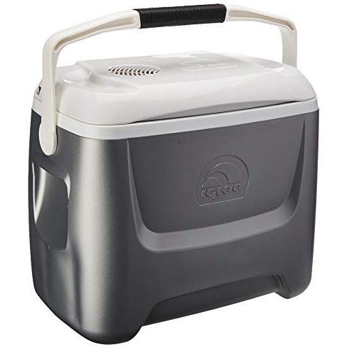 イグルー 氷の要らない熱電冷却器 (シルバー/ホワイト、24.61L (26クオート))