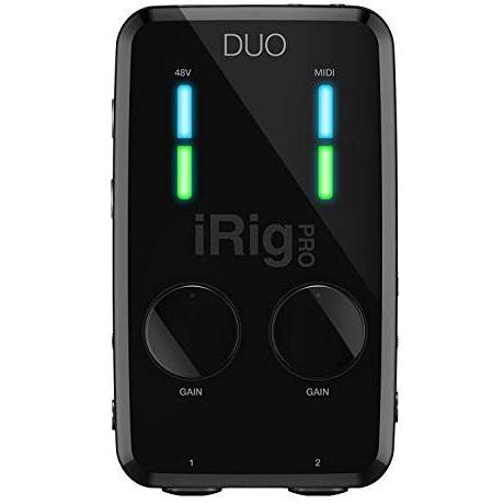 IK Multimedia iRig Pro Duo MIDI Lightning/USB対応 MI...