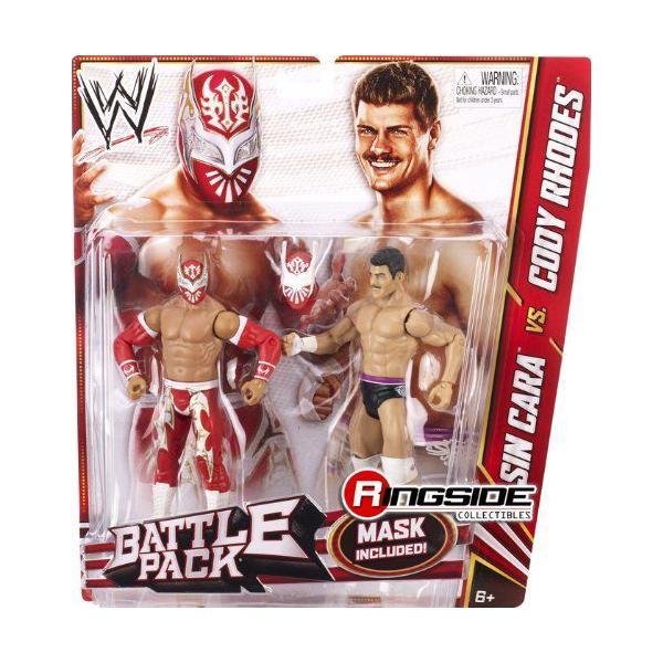 CODY RHODES &amp; SIN CARA - WWE プロレス BATTLE PACKS 23 ...
