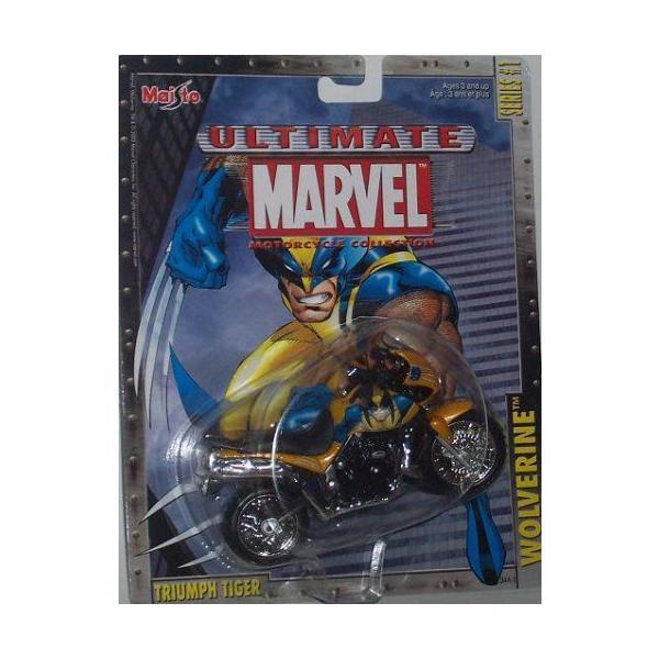 Maisto マイスト Ultimate Marvel Motorcycle - Wolverine...