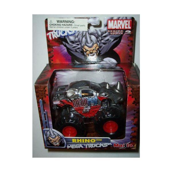 Maisto マイスト Marvel Mega Trucks Rhino Pull Back Pow...