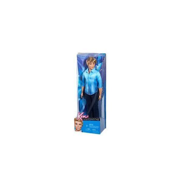 Barbie バービー KEN Fashionistas Doll Blue TieDye Shir...