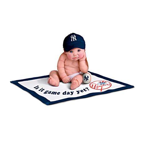 【アシュトンドレイク】New York Yankees MLB Licensed Baby Doll...