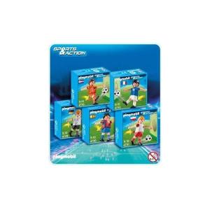 Playmobil US1305 Soccer Bundle: Germany, France, Spain, Poland, Netherlands Players