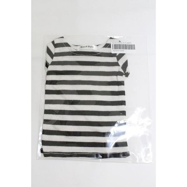 LUTS/OF stripe T shirts Black：Nine9style製 I-24-01-...