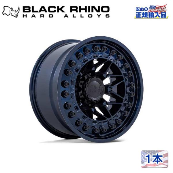 [Black Rhino(ブラックライノ)正規代理店] 17インチアルミホイール 1本 ALPHA ...