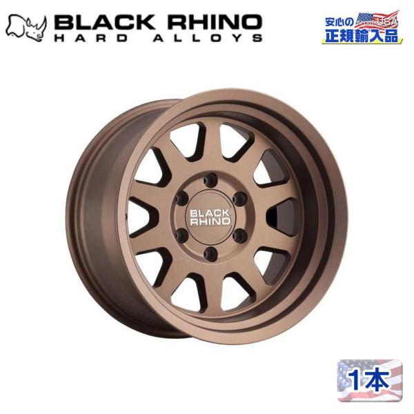 [Black Rhino (ブラックライノ) 正規代理店]16インチアルミホイール 1本 STADI...