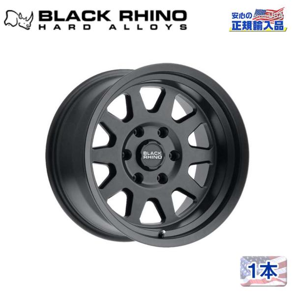 [Black Rhino (ブラックライノ) 正規代理店]17インチアルミホイール 1本 STADI...