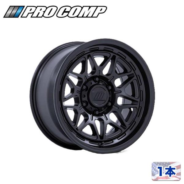 [PRO COMP 正規品] 17インチアルミホイール 1本 PA202 BASECAMP 17×8...