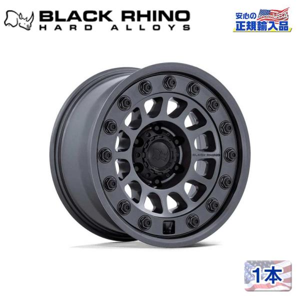 [Black Rhino 正規品]17インチホイール 1本 BR012 OUTBACK MATTE ...