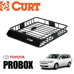 [CURT(カート)正規代理店]ルーフラック/ルーフキャリア クロスバーは丸形・楕円・四角対応 TOYOTA トヨタ プロボックス 160系/18115｜DOLONCO