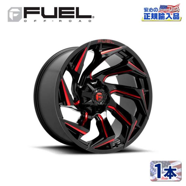 [FUEL OFFROAD フューエルオフロード]20インチアルミホイール 1本 D755 REAC...
