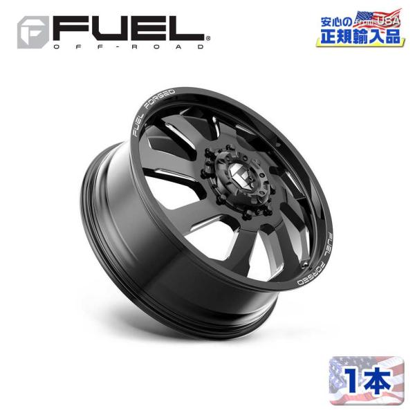 [FUEL 正規品]20インチ モノブロック鍛造ホイール 1本 DD39 FF39D グロスブラック...