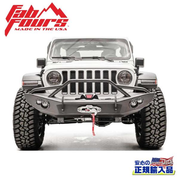 [FAB FOURS 正規品]ライフスタイル ウインチフロントバンパー プレランナー Jeep ジー...