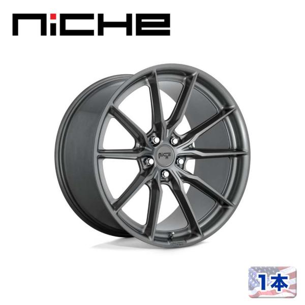 [NICHE（ニッチェ）日本総代理店]19インチアルミホイール 1本 M239 RAINIER 19...