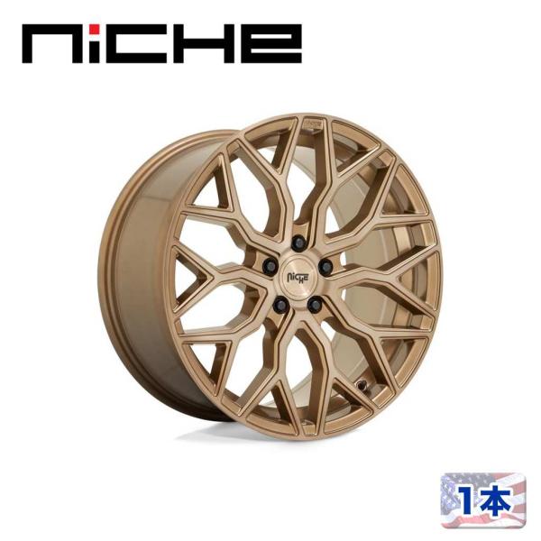 [NICHE（ニッチェ）日本総代理店]19インチアルミホイール 1本 M263 MAZZANTI 1...