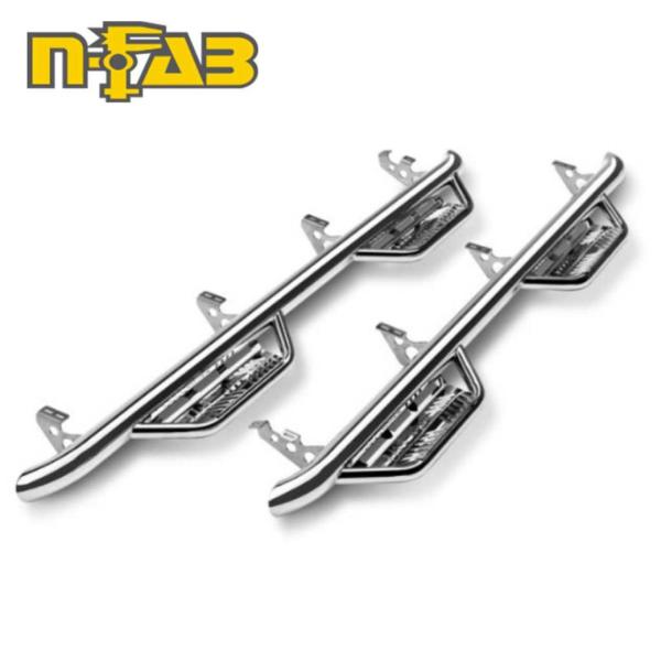 [N-FAB エヌファブ]ナーフステップ 2ステップ・ステンレス Jeep GLADIATOR ジー...