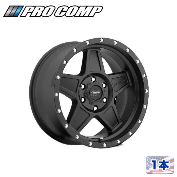 [PRO COMP 正規品] 18インチアルミホイール 1本 PA35 PREDATOR 18×9J...