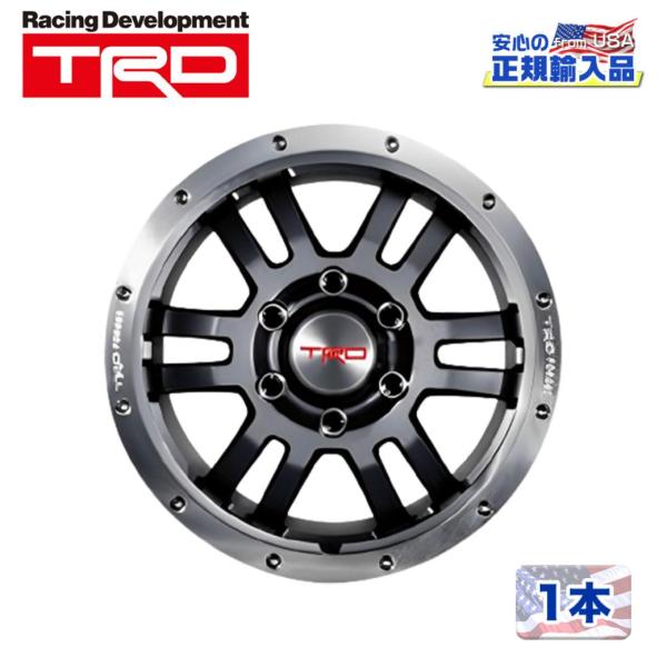 [TRD(ティーアールディー)正規品] 17インチアルミホイール 1本 17×8J 5H 150 +...