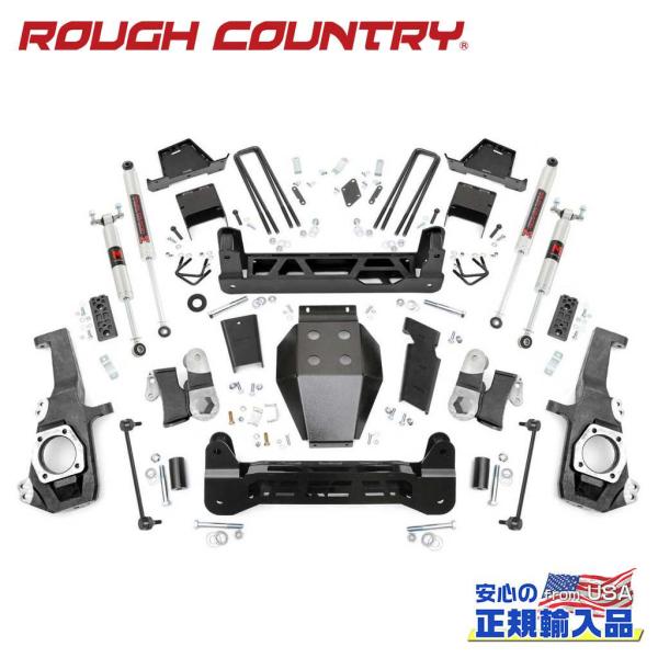 [ROUGH COUNTRY ラフカントリー]7インチリフトアップキット/サスキット M1モノチュー...