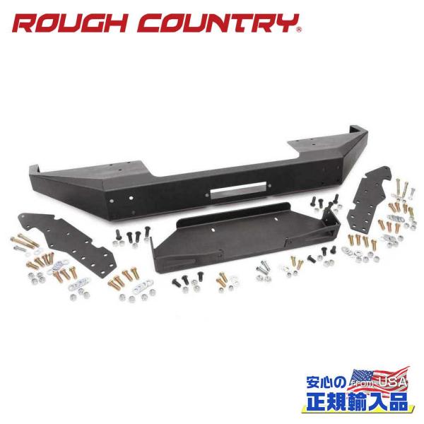 [ROUGH COUNTRY(ラフカントリー)正規品]フロントバンパー/ウインチバンパー Jeep ...