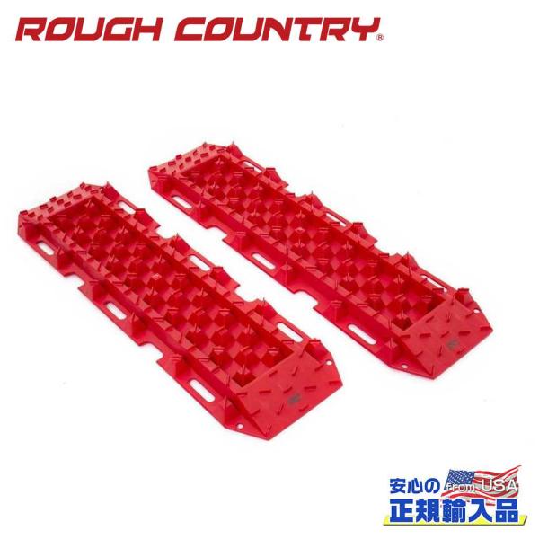 [ROUGH COUNTRY(ラフカントリー)正規品]スタックリカバリーボード/スノーヘルパー レッ...