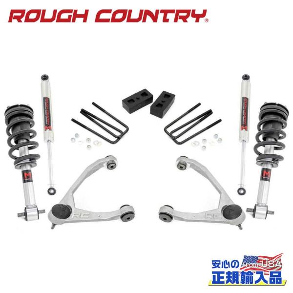 [ROUGH COUNTRY ラフカントリー] 3.5インチリフトアップキット M1ストラット/M1...