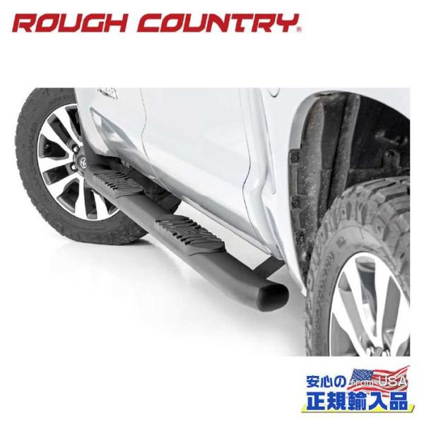 [ROUGH COUNTRY(ラフカントリー)正規輸入総代理店]オーバルナーフステップ/サイドステッ...