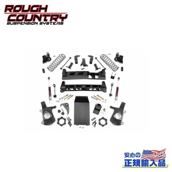 [ROUGH COUNTRY(ラフカントリー)正規品]6インチリフトキット/サスキット プレミアムN...