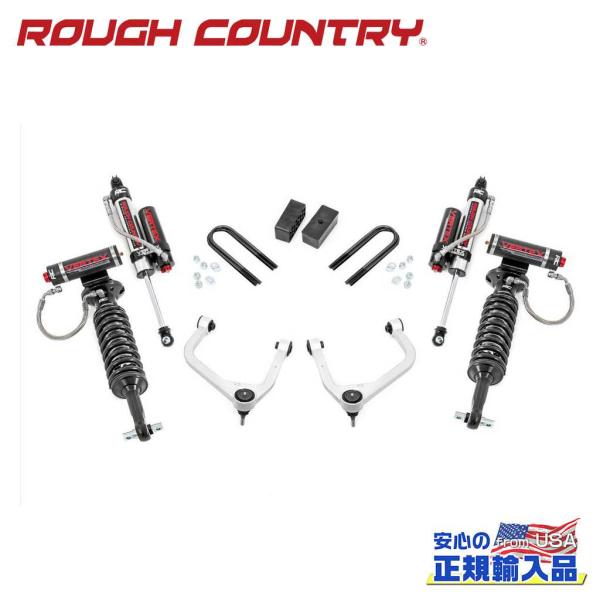 [ROUGH COUNTRY ラフカントリー]3.5インチリフトアップキット/サスキット モノリーフ...