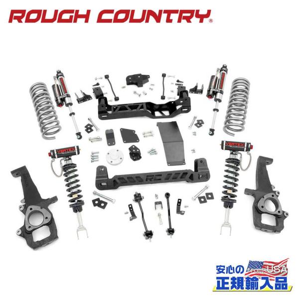 [ROUGH COUNTRY(ラフカントリー)正規品]6インチリフトキット コイルオーバー ショック...