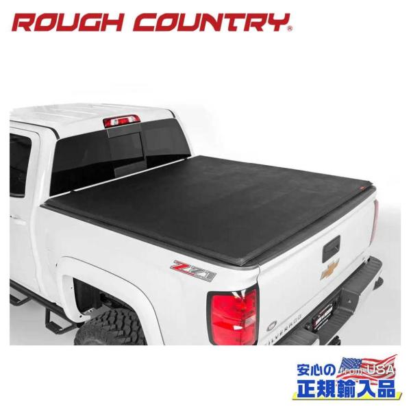 [ROUGH COUNTRY(ラフカントリー)正規品]三つ折り ソフトトノカバー/ベッドカバー 5フ...