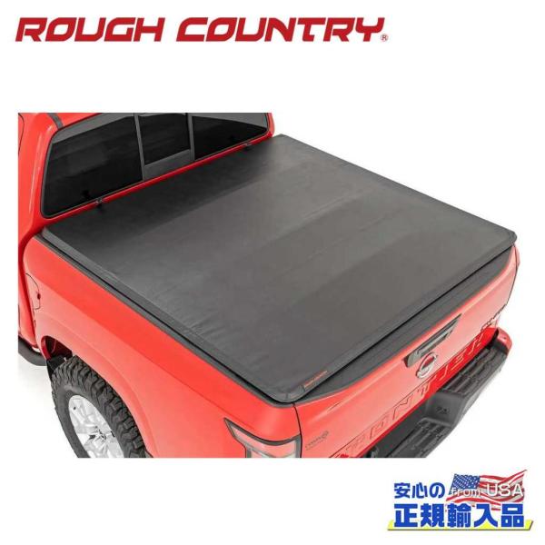 [ROUGH COUNTRY(ラフカントリー)正規品]三つ折り ソフトトノカバー/ベッドカバー 5フ...