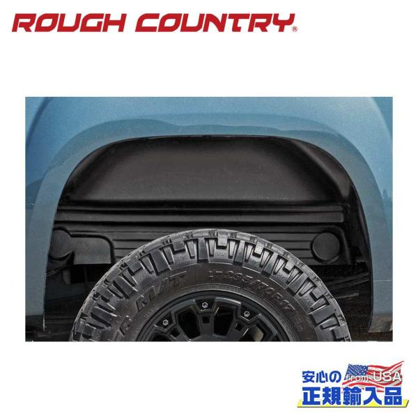 [ROUGH COUNTRY(ラフカントリー)正規品]リア ホイールウェルライナー/インナーフェンダ...