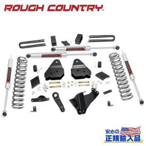 [ROUGH COUNTRY ラフカントリー]4.5インチリフトアップキット ディーゼル車専用 M1ショック付き フォード スーパーデューティー F250/53040