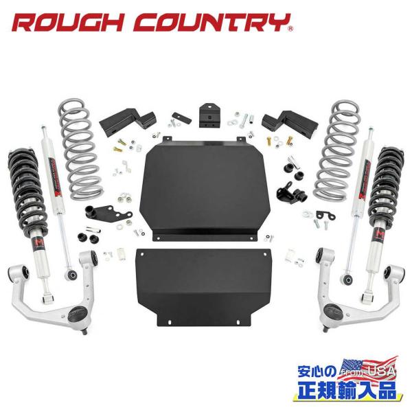 [ROUGH COUNTRY(ラフカントリー)正規品]3.5インチリフトアップキット/サスキット M...