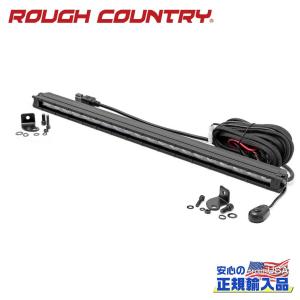 [ROUGH COUNTRY(ラフカントリー)正規品]20インチ スリムライン 1列 LEDライトバー ブラックシリーズ 1本 汎用/70420BL