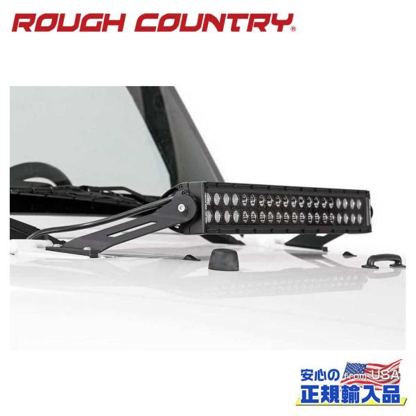 [ROUGH COUNTRY(ラフカントリー)正規品]20インチライトバー用 LEDライトマウント ...