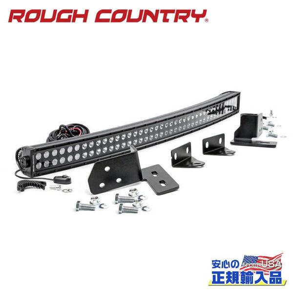 [ROUGH COUNTRY(ラフカントリー)正規品]LEDライトバーキット ブラックシリーズ FO...