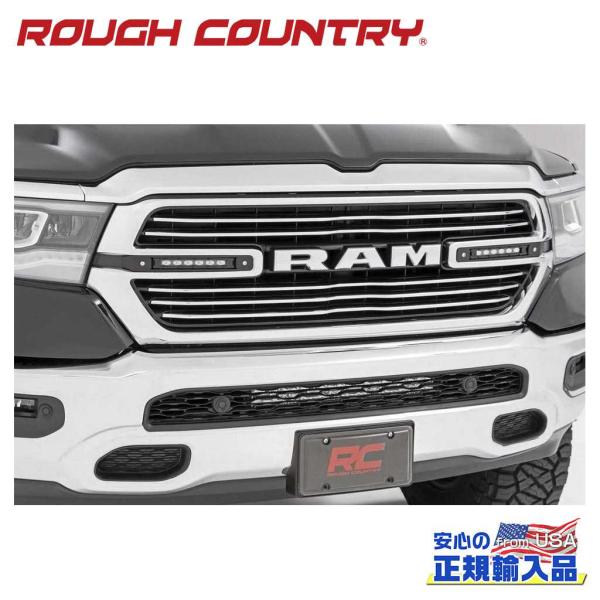 [ROUGH COUNTRY(ラフカントリー)正規品]6インチ LEDライトバー グリル用・ブラック...