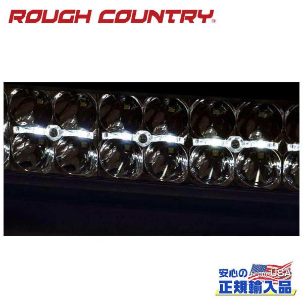 [ROUGH COUNTRY(ラフカントリー)正規品]12インチ 2列 LEDライトバー ストレート...