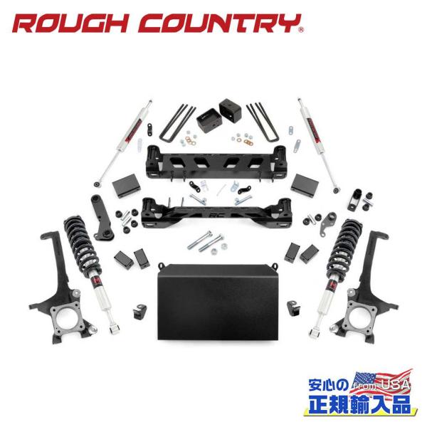 [ROUGH COUNTRY ラフカントリー] 6インチリフトアップキット/サスキット M1ストラッ...