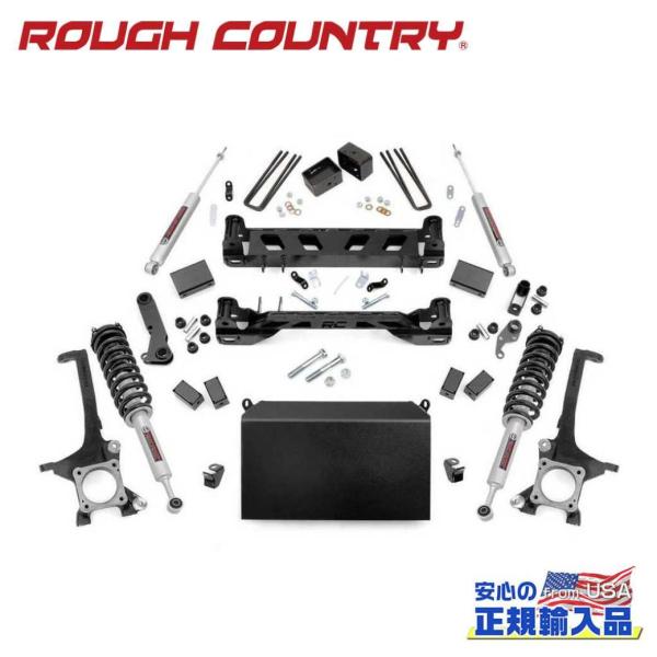 [ROUGH COUNTRY(ラフカントリー)正規輸入総代理店]6インチリフトキット リフトストラッ...