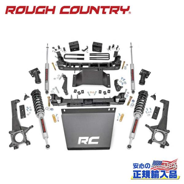 [ROUGH COUNTRY(ラフカントリー)正規品]6インチリフトキット リフトストラット・プレミ...