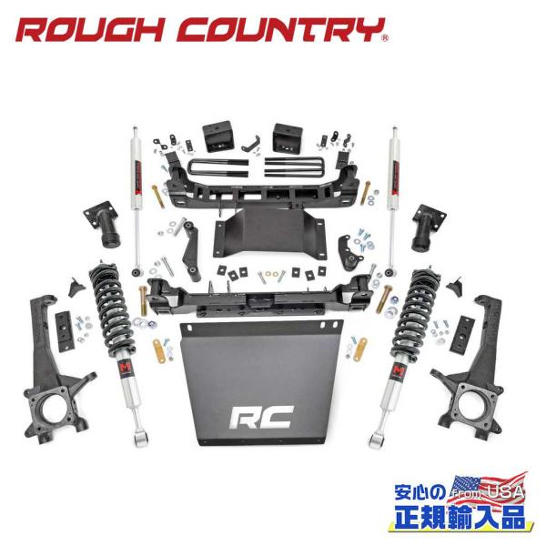 [ROUGH COUNTRY ラフカントリー] 6インチリフトアップキット/サスキット M1ストラッ...
