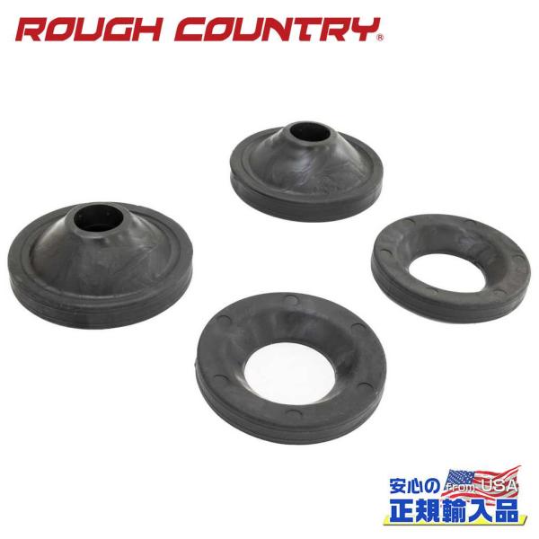 [ROUGH COUNTRY(ラフカントリー)] コイルスプリングスペーサー 0.75インチアップ ...