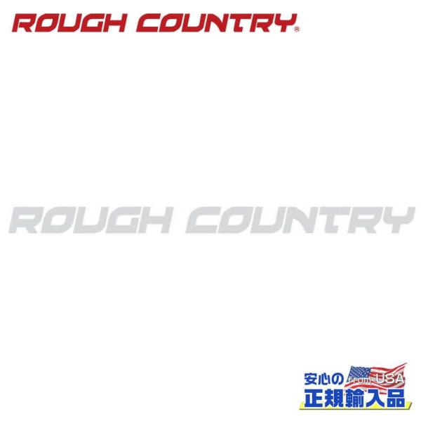 [ROUGH COUNTRY(ラフカントリー)正規代理店]ウィンドウデカール/ステッカー 約 1.2...
