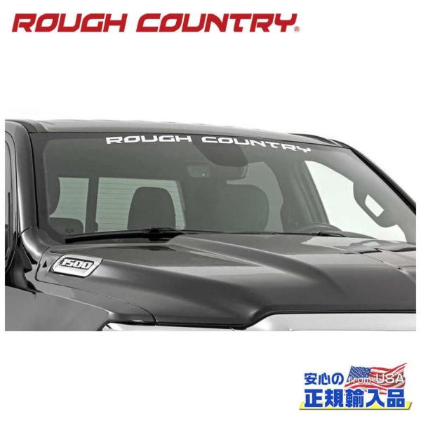 [ROUGH COUNTRY(ラフカントリー)正規代理店]ウィンドウデカール/ステッカー 約 5×6...