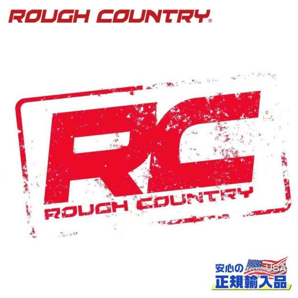 [ROUGH COUNTRY(ラフカントリー)正規代理店]デカール/ステッカー 約 6.35×11....